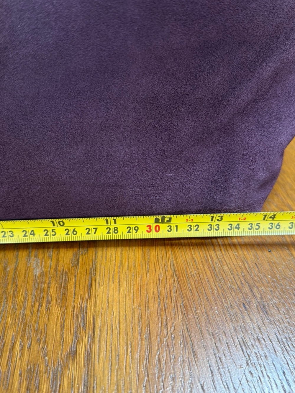Purple Suede Hobo Bag - NWT - Picture 3 of 4